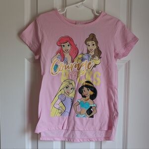 Disney Princess Courage Rocks Girls T Shirt Pink Size 6